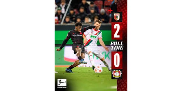 Bayer 04 Leverkusen lijdt een schokkende 0-2 nederlaag tegen FC Augsburg